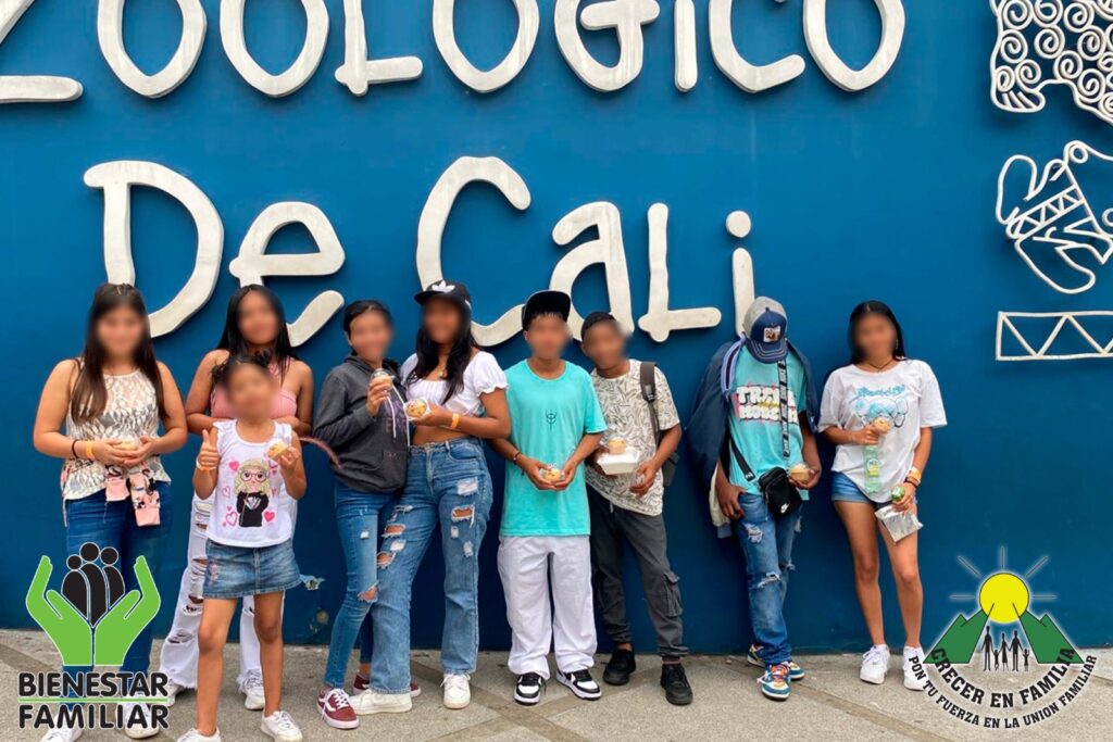 BENEFICIARIOS DE HOGARES SUSTITUTOS DEL CAUCA VISITARON ZOOLÓGICO DE CALI